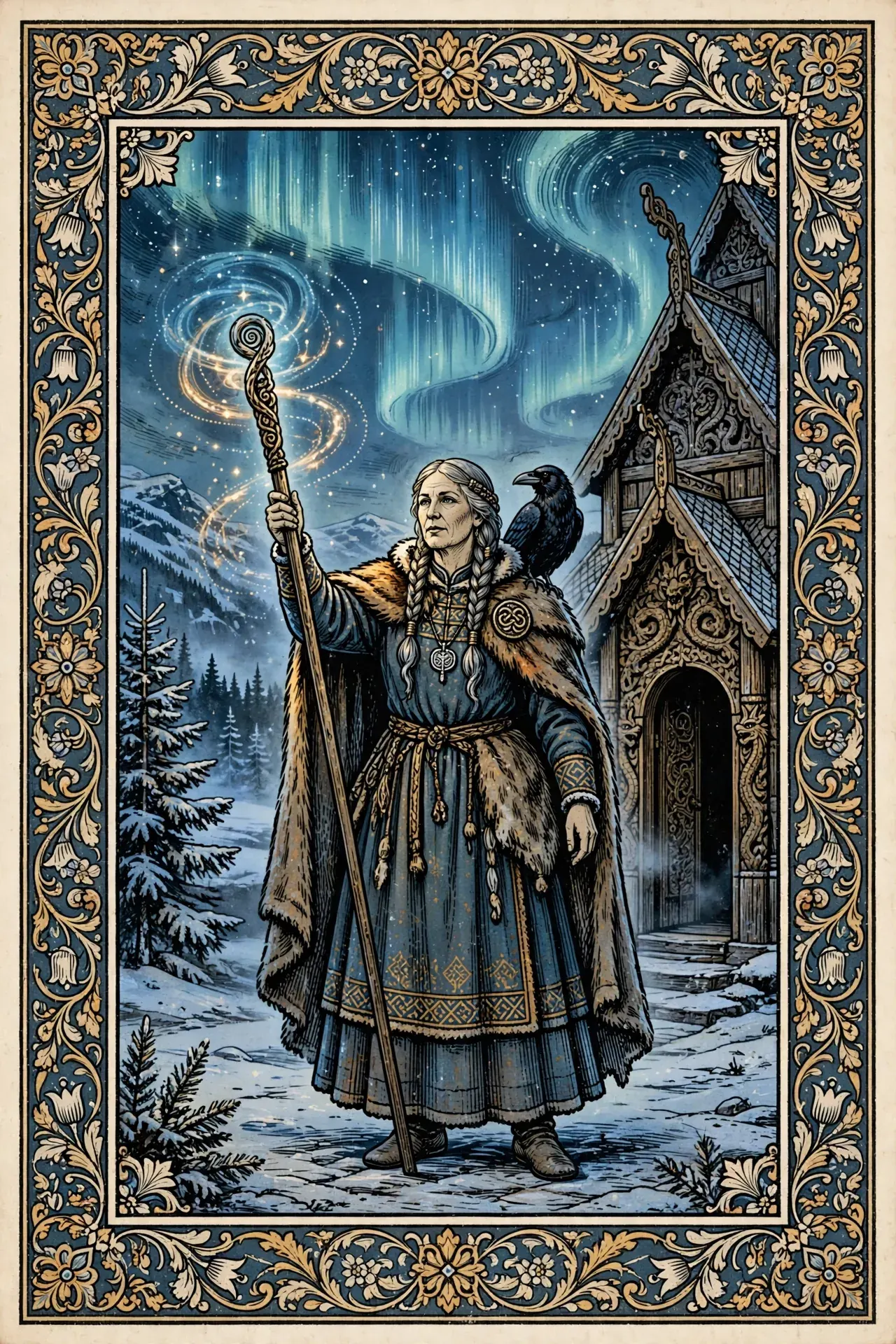 The Magician, Northern Tarot